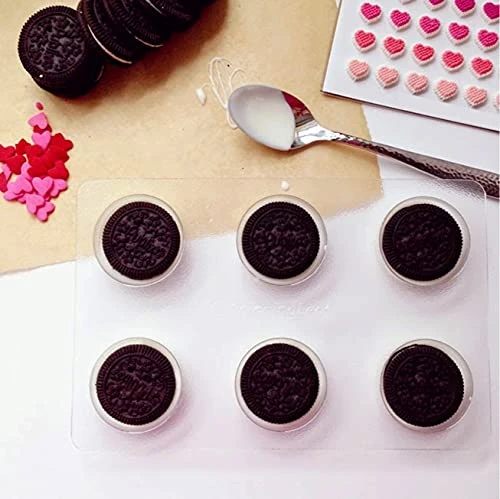 Oreo Mold - 3 Pack, 6 Cylinders Each - Cookie Molds Perfect For Plain Or Chocolate Covered Oreos - Round Molds For Candy, Cookies And Chocolate, And Even Soap Molds - Made From Non-Toxic Plastic 5 Oreo Mold - 3 Pack, 6 Cylinders Each - Cookie Molds Perfect For Plain Or Chocolate Covered Oreos - Round Molds For Candy, Cookies And Chocolate, And Even Soap Molds - Made From Non-Toxic Plastic - Image 3