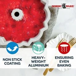 Nordic Ware Platinum Collection Anniversary Bundt Pan -Wilton Shop 51GF5hkvuwL
