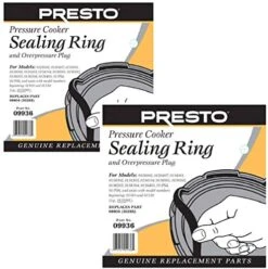 Presto 09936 Pressure Cooker Sealing Ring 2 Packs