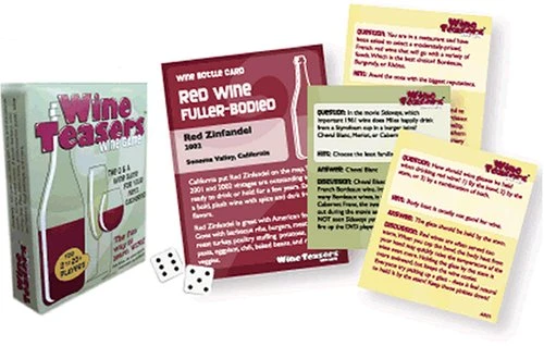 Wine Teasers Wine Game - The Q & A Wine Game For Your Next Gathering 3 Wine Teasers Wine Game - The Q & A Wine Game For Your Next Gathering