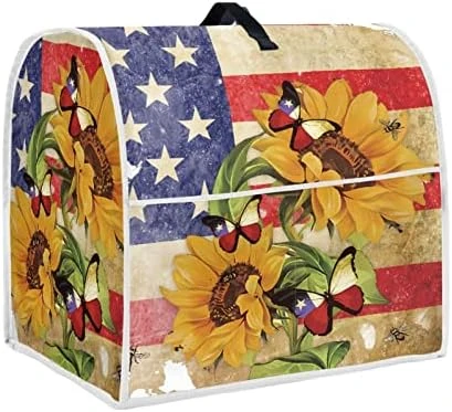 Rainbow Butterfly Print Stand Mixer Cover For Women,Waterproof Kitchen Appliance Organizer Bag Cover With Top Handle And Pocket 9 Rainbow Butterfly Print Stand Mixer Cover For Women,Waterproof Kitchen Appliance Organizer Bag Cover With Top Handle And Pocket - Image 7