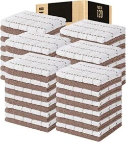 Kitchen Towels [6 Pack],15 X 25 Inches, 100% Ring Spun Cotton Super Soft And Absorbent Dish Towels, Tea Towels And Bar Towels (Black) -Wilton Shop 51Gj0ZNOGvL. AC