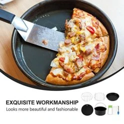 7 Pcs Air Fryer Set Chips Accessories Baking Basket Pizza Pan Home Kitchen Tools BlowN Baking Supplies Bakeware Set Kitchen Essentials Baking Tools Kitchen Supplies Baking Set Cookware Set -Wilton Shop 51GxRs9gwtL