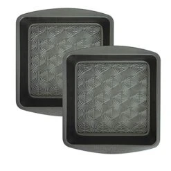 Of Home® Set Of 2-8-inch Non-Stick Metal Square Baking Pan