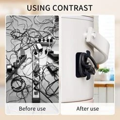 Grepad Cord Organizer For Kitchen Appliances,6 Pack Upgraded Cord Wrapper For Kitchen Gadgets,Adhesive Cord Winder/Holder/Keeper Stick On Mixer,Coffee Maker,Air Fryer,Toaster,Pressure Cooker -Wilton Shop 51IGctcdS8L