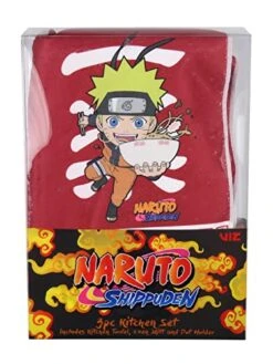 CultureFly Naruto Shippuden Anime Ichiraku Ramen 3 Piece Kitchen Set - Kitchen Towel, Oven Mitt, And Pot Holder 7 CultureFly Naruto Shippuden Anime Ichiraku Ramen 3 Piece Kitchen Set - Kitchen Towel, Oven Mitt, And Pot Holder -Wilton Shop 51Ie8pjImBL