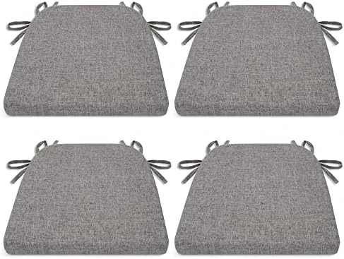 Chair Pads With Ties For Dining Room Chairs Set Of 4 High Density Foam Padded Cushion Non Slip U Shaped Kitchen Chair Seat Cushions 16x16.5 Inch White Beige 17 Chair Pads With Ties For Dining Room Chairs Set Of 4 High Density Foam Padded Cushion Non Slip U Shaped Kitchen Chair Seat Cushions 16x16.5 Inch White Beige - Image 15