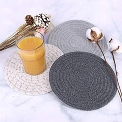 Like Pot Holders Set Trivets Set For Kitchen, 100% Pure Cotton [ Thermal Isolated & Highly Absorbent ], 7" Hot Pot Holders Set ( Value 6 Pack ), Hot Pads, Hot Mats, Spoon Rest For Cooking And Baking -Wilton Shop 51J4CZ4ZgjL