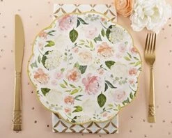 Pink Floral 7 In. Decorative Premium Paper Plates (350 GSM Weight -Set Of 16) - Perfect For Bridal Showers And Weddings, 23 Pink Floral 7 In. Decorative Premium Paper Plates (350 GSM Weight -Set Of 16) - Perfect For Bridal Showers And Weddings, -Wilton Shop 51J5OXjrOYL. AC