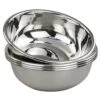 18/10 Stainless Steel Mixing Bowls, Nesting Bowls For Meal Prep, Serving, Baking, Set Of 4 -Wilton Shop 51J6RZX9M2L