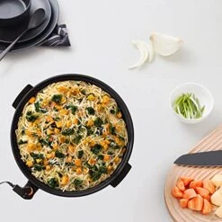 14" Family-Sized Nonstick Electric Skillet - Serves 4 To 6 People (5Qt.) -Wilton Shop 51JBmIDL8pL