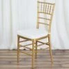 10PCS Ivory Chiavari Chair Cushion For Wood Resin Chiavari Chairs Party Event Decoration - 2" Thick
