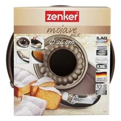 Springform "Mojave Gold" With Flat And Tubular Base, Gold/Mahagony, 10.24" -Wilton Shop 51JVBcThWcL