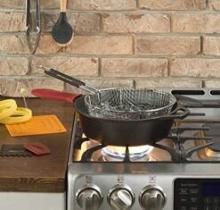 Lodge 10FB2 Deep Fry Basket, 10.25-inch -Wilton Shop 51JpAbJRJYL