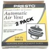 2 Pk, Presto Pressure Cooker Automatic Air Vent 09911