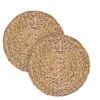 Round Placemats Set Of 2, 12 Inch (30cm) Natural Water Hyacinth Straw Braided Handmade Woven Mat Heat Resistant Hot Insulation No Skidding Anti-Slip Pad For Dining Table 1 Round Placemats Set Of 2, 12 Inch (30cm) Natural Water Hyacinth Straw Braided Handmade Woven Mat Heat Resistant Hot Insulation No Skidding Anti-Slip Pad For Dining Table -Wilton Shop 51JxmxxnSSL