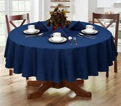 Round Tablecloth 70 Inch, For 3-6 Feet Tables, Round Table Cover Is Stain Resistant, Washable. Perfect For Indoor, Outdoor Tablecloth, Kitchen, Dining, Wedding, Parties, Holiday - Multi Flower -Wilton Shop 51JyXuZTUL. AC