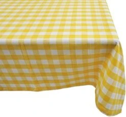 100% Cotton Checkered Buffalo Tablecloth - Washable Table Cover Perfect For Any Occasion Indoors Or Outdoors Red And White 52 X 52 -Wilton Shop 51K4On4xv7L. AC