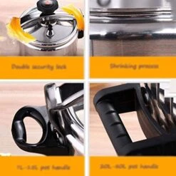 Pressure Cooker - Multi Use Programmable Slow Cooker And Pressure Cooker With Manual Pressure, Boil Simmer, Stainless Steel -Wilton Shop 51K6GRQAYAL