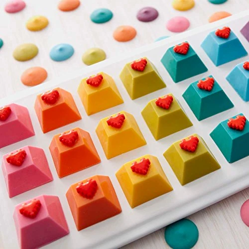 Wilton Silicone Gem Shapes Candy Mold, 12-Cavity 6 Wilton Silicone Gem Shapes Candy Mold, 12-Cavity - Image 4