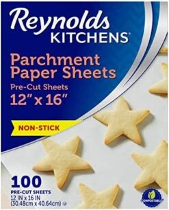 Reynolds® Kitchens Pop-Up Parchment Paper Sheets, 10.7x13.6 Inch, 120 Sheets -Wilton Shop 51KKjkMpF6L. AC
