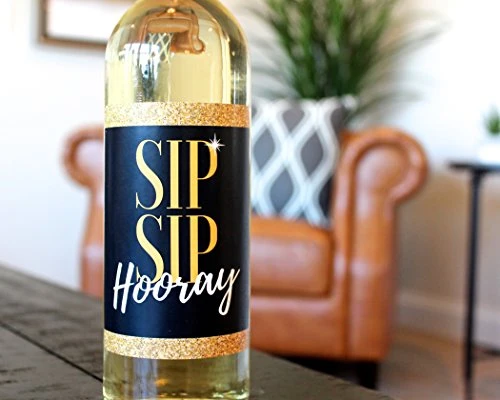 6 Premium 50th Birthday Wine Bottle Labels Or Stickers Present, Bday Gifts For Her, Fifty Never Looked So Good, Funny Fifty Black & Gold Party Decorations Supplies For Friend, Wife, Girl, Mom 7 6 Premium 50th Birthday Wine Bottle Labels Or Stickers Present, Bday Gifts For Her, Fifty Never Looked So Good, Funny Fifty Black & Gold Party Decorations Supplies For Friend, Wife, Girl, Mom - Image 5