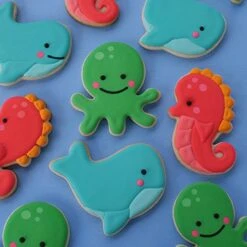 Sweet Elite Tools- Sea Critter Animals Stainless Steel Cookie Cutter Set: Seahorse, Octopus, And Whale By Autumn Carpenter -Wilton Shop 51KZa9xVKJL
