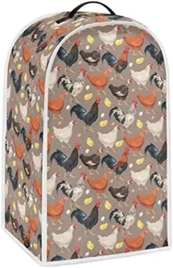 Annejudy Colorful Hippie Mushroom Blender Cover Dust Cover,Stand Mixer Or Coffee Maker Appliance Cover Dust Proof Mixer Accessories Food Processor Juice Cover Washable -Wilton Shop 51L23NxK6FL. AC