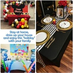 Spandex Open Back Table Cover 6 Ft. Fitted Polyester Tablecloth Stretch Spandex Tablecover Table Toppers 30+ Colors 20 Spandex Open Back Table Cover 6 Ft. Fitted Polyester Tablecloth Stretch Spandex Tablecover Table Toppers 30+ Colors -Wilton Shop 51L6knpdvEL