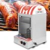 Ot Dog Steamer Machine, 1500W Commercial Hot Dog Hut Steamer,Electric Hot Dog Steamer Machine 110V, Bun Bread Sausage Warmer 30-110℃/86-230℉