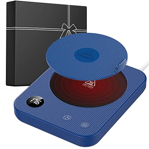 Mug Warmer For Desk With Auto ON/Off, Coffee Mug Warmer With 3 Temperature Settings, Coffee Warmer With Auto-Off Timer, Smart Coffee Cup Warmer With LED Display, Gift On Birthday, Thanksgiving, Etc 3 Mug Warmer For Desk With Auto ON/Off, Coffee Mug Warmer With 3 Temperature Settings, Coffee Warmer With Auto-Off Timer, Smart Coffee Cup Warmer With LED Display, Gift On Birthday, Thanksgiving, Etc