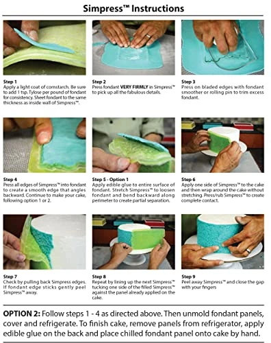 Rosette Ruffle Simpress Silicone Mold | Cake Decorating With Fondant Gum Paste Icing 5 Rosette Ruffle Simpress Silicone Mold | Cake Decorating With Fondant Gum Paste Icing - Image 3