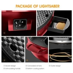 Hot Pot With Grill, Electric Hot Pot With Dual Temperature Control, Hotpot Pot Electric Grill Shabu Shabu Pot Korean Bbq Grill Smokeless For Simmer, Boil, Fry, Roast, Red 11 Hot Pot With Grill, Electric Hot Pot With Dual Temperature Control, Hotpot Pot Electric Grill Shabu Shabu Pot Korean Bbq Grill Smokeless For Simmer, Boil, Fry, Roast, Red -Wilton Shop 51M3PzyDlSL