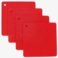 Silicone Trivets For Hot Dishes, Pots And Pans, Hot Pads For Kitchen, Black Silicone Pot Holders, Silicone Mats For Kitchen Counter, Non Slip Heat Resistant Mat, Flexible Trivet Mat Set 4 29 Silicone Trivets For Hot Dishes, Pots And Pans, Hot Pads For Kitchen, Black Silicone Pot Holders, Silicone Mats For Kitchen Counter, Non Slip Heat Resistant Mat, Flexible Trivet Mat Set 4 -Wilton Shop 51MIeBvAMIL. AC
