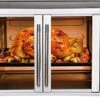 NDLE Luby Extra Large Toaster Oven, 18 Slices, 14'' Pizza, 20lb Turkey, Silver, Stainless Steel + Asurion 3-year Warranty -Wilton Shop 51MIu2ddegL