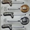 Wboy Hat And Boot Lollipop Chocolate Candy Mold 225