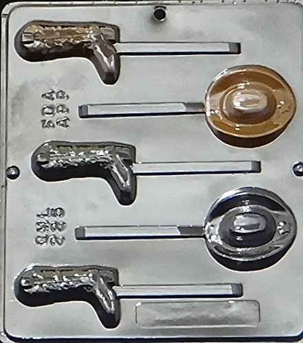 Wboy Hat And Boot Lollipop Chocolate Candy Mold 225 3 Wboy Hat And Boot Lollipop Chocolate Candy Mold 225