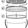 Bucket Kit, White 6-Gallon Bucket With White Gamma Seal Lid 2 Bucket Kit, White 6-Gallon Bucket With White Gamma Seal Lid -Wilton Shop 51MiVI4rIrL