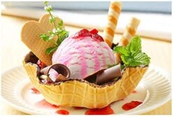 Commercial Crispy Waffle Cone Mold Flower Basket Shape Ice Cream Bowl Forming Tool For Ice Cream Waffle Cup Model Egg Roll Mould -Wilton Shop 51MkTLA5Z6L