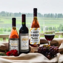 Zonon 8 Pieces Retirement Wine Label Stickers Funny Official Retire Decoration Quit Wine Bottle Cover Sticker For Teacher Nurse Police Military Party Decor Supplies -Wilton Shop 51Mtj0DuS7L