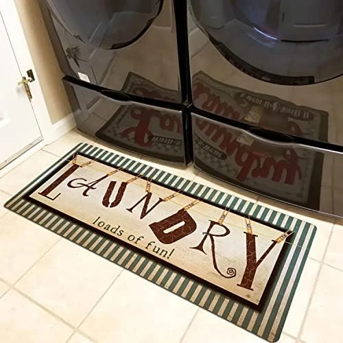 Ukeler Kitchen Rug Non Slip, Durable Natural Rubber Rug Runner For Kitchen Antique Style Chef Mat, 20''×59'' 10 Ukeler Kitchen Rug Non Slip, Durable Natural Rubber Rug Runner For Kitchen Antique Style Chef Mat, 20''×59'' - Image 8