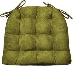 Yden Grey Dining Chair Pad With Ties - Size Standard - Reversible, Latex Foam Fill Cushion, Machine Washable, Linen Look (Pewter - XL) 22 Yden Grey Dining Chair Pad With Ties - Size Standard - Reversible, Latex Foam Fill Cushion, Machine Washable, Linen Look (Pewter - XL) -Wilton Shop 51N1I7AeAkL. AC