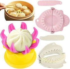 5 Pieces Bun Maker Bun Dumpling Maker Steam Filled Plastic Mold And Filling Spoon Cooking Tool Set For Kids Learning To Make Delicious Bun And Dumplings(Green, Pink) 17 5 Pieces Bun Maker Bun Dumpling Maker Steam Filled Plastic Mold And Filling Spoon Cooking Tool Set For Kids Learning To Make Delicious Bun And Dumplings(Green, Pink) -Wilton Shop 51NUtlMxpnS. AC