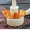 Commercial Crispy Waffle Cone Mold Flower Basket Shape Ice Cream Bowl Forming Tool For Ice Cream Waffle Cup Model Egg Roll Mould -Wilton Shop 51NcPS4UlfL