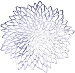 12 Pack Gold Metallic Round Placemats Laminated Vinyl Leaf Dining Table Decorative By Snowkingdom -Wilton Shop 51NmgaINOdL. AC