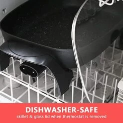 GENERIC Extra Deep Non-stick Electric Skillet Scratch Resistant, Serves 6 To 8 People (10.5Qt.) 11 GENERIC Extra Deep Non-stick Electric Skillet Scratch Resistant, Serves 6 To 8 People (10.5Qt.) -Wilton Shop 51OB68U6tiL