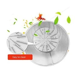 WF-A3000 Automatic Centrifugal Juicer Commercial Stainless Steel Juice Making Machine Juice Extractor 370W 2800r/min 80-120kg/h (110V) -Wilton Shop 51OcoagQigL