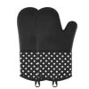 Silicone Oven Mitts, Extra Long Kitchen Oven Gloves, Professional Heat Resistant Baking Gloves, 1 Pair, Black 2 Silicone Oven Mitts, Extra Long Kitchen Oven Gloves, Professional Heat Resistant Baking Gloves, 1 Pair, Black -Wilton Shop 51Pk1dZK7kL