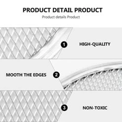 Pizza Pans 18 Inch Pizza Screen Baking Pan: 15 Inch Mesh Pizza Pan Pizza Tray With Holes Nonstick Round Crisper Tray Aluminum Alloy Bakeware For Oven Home Restaurant 16 Inch Pizza Pan 18 Pizza Pans 18 Inch Pizza Screen Baking Pan: 15 Inch Mesh Pizza Pan Pizza Tray With Holes Nonstick Round Crisper Tray Aluminum Alloy Bakeware For Oven Home Restaurant 16 Inch Pizza Pan -Wilton Shop 51PltFZs18L