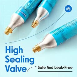 GreatWhip 60L Co2 Carbonator Sodasteam Co2 Cylinder Co2 Soda Gas Canister 14.5 Oz For Soda Maker Set Of 5 15 GreatWhip 60L Co2 Carbonator Sodasteam Co2 Cylinder Co2 Soda Gas Canister 14.5 Oz For Soda Maker Set Of 5 -Wilton Shop 51PvZRjW5CL